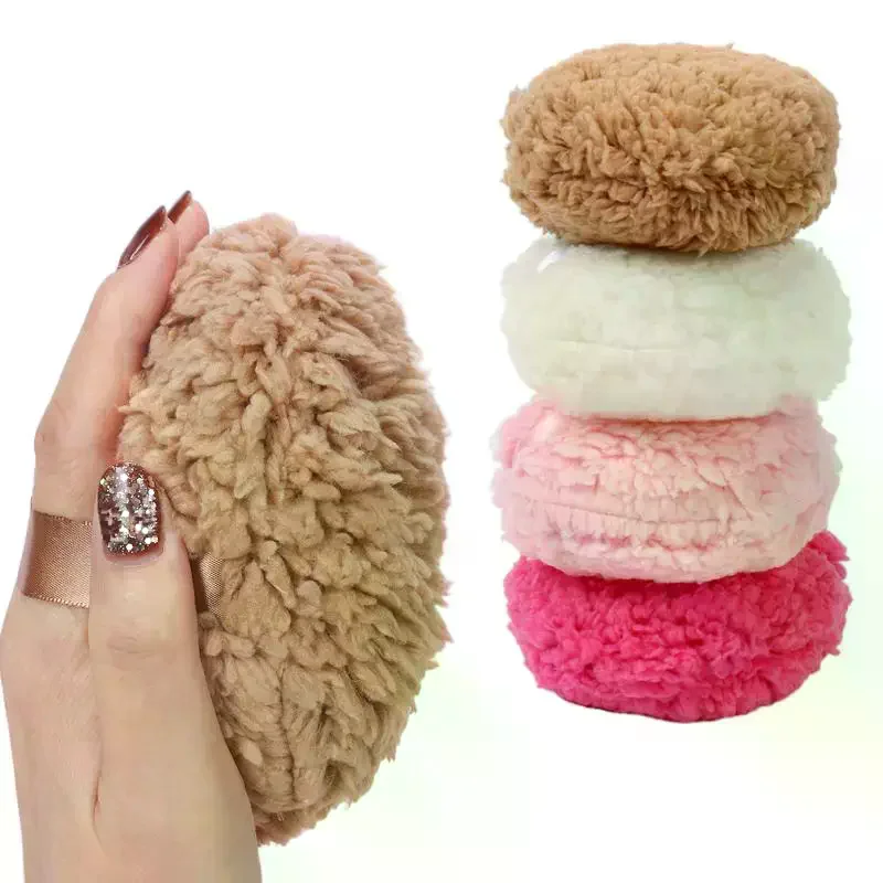 1 Pcs Extra-Large And Extra-Thick Powder Puff, Skin-Friendly, Soft And Non-Absorbent, Extra-Large Talcum Powder Puff