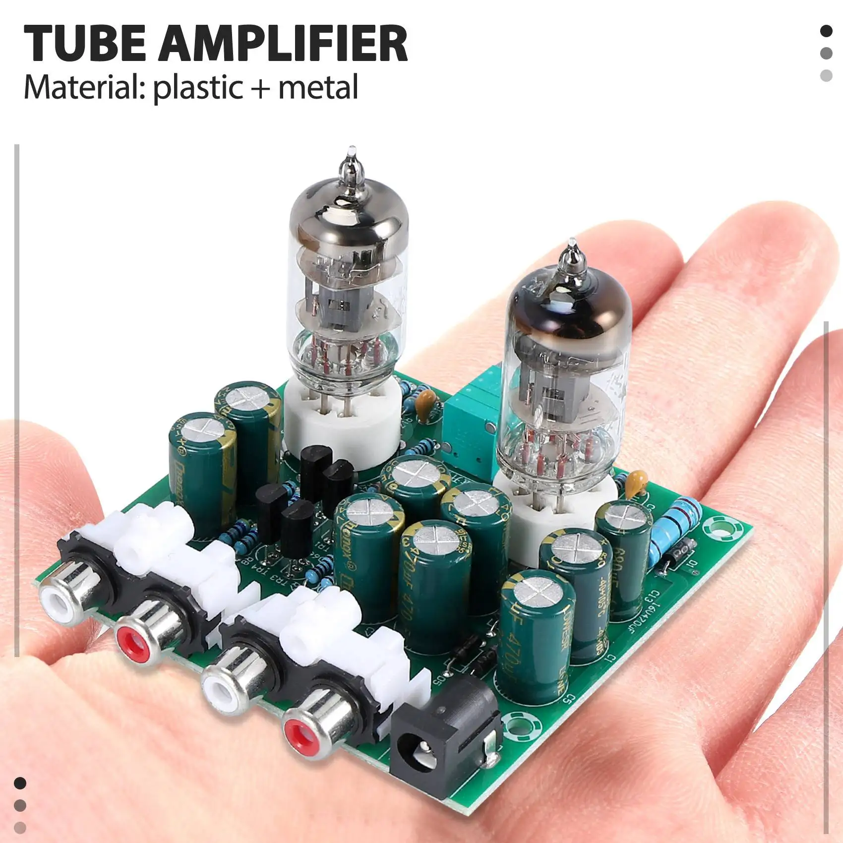 B92B 6J1 Tube Preamp Amplifier Board Pre-for amp Headphone for Amp Valve Bile Buffer DIY Kits with Shell