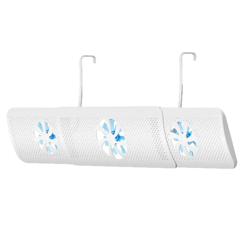 Adjustable Air Conditioner Deflector PP Material 180° Wind Direction Adjustment  Anti Direct Blow Universal for Wall Mounted AC