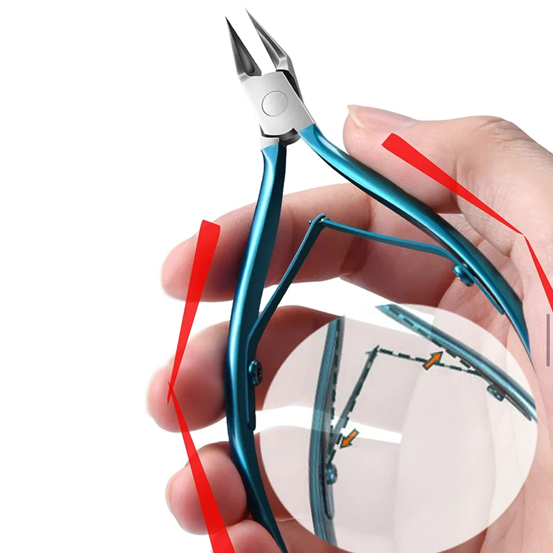 Toe Nail Clipper For Ingrown Or Thick Toenails Toenails Trimmer Professional Podiatrist Toenail Nipper With Stainless Steel Supe