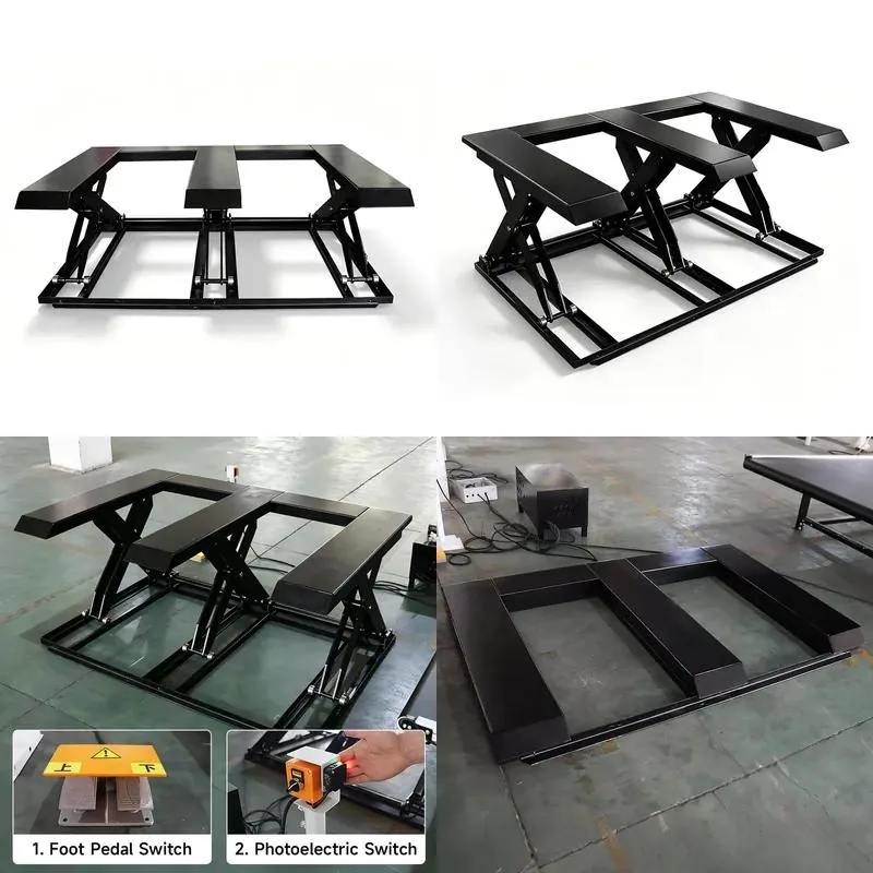 for Heavy duty E-lift table | 3 tons load, adjustable height, ideal for workshop and warehouse loading and unloading