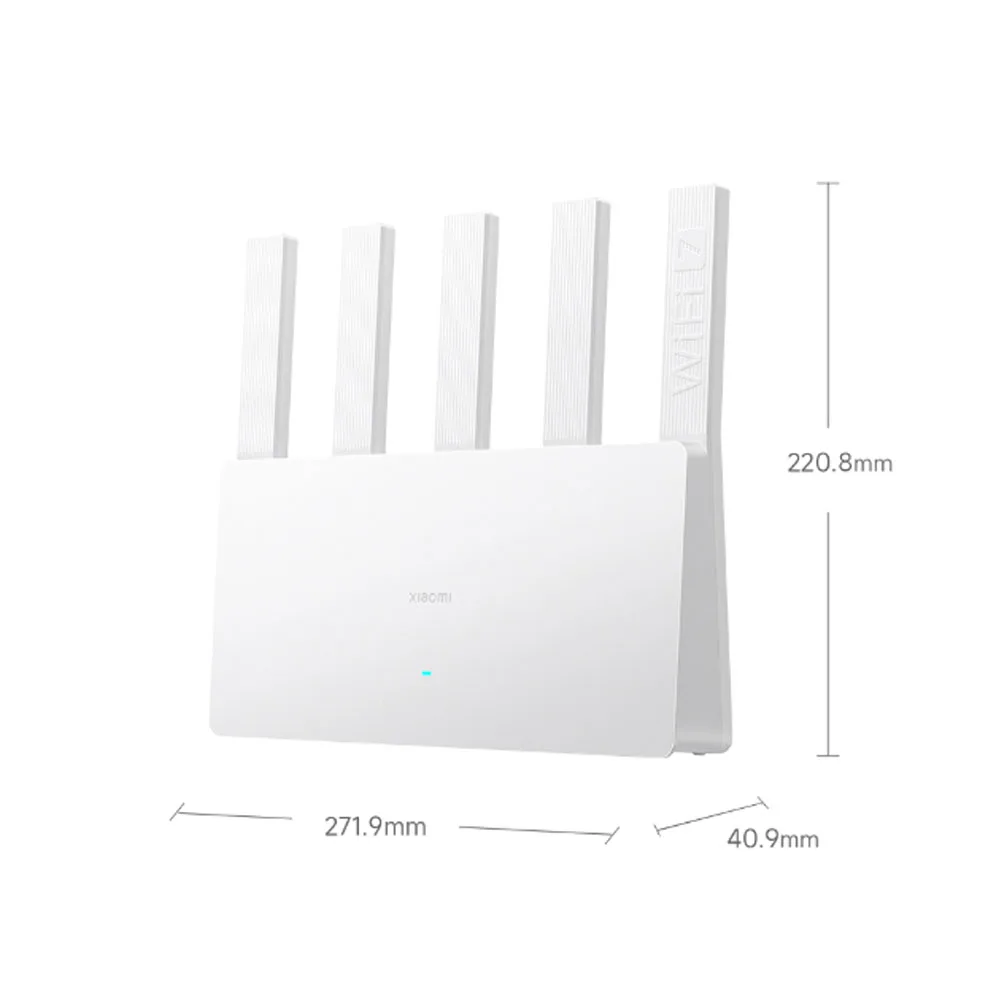 Imagem -06 - Wifi Roteador 5011mbps Porta de Rede 2.5g 512mb de Memória 2.4 Ghz 5ghz Acesso Dual Broadband Network Security Protection Xiaomi-be5000