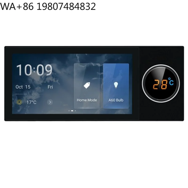 6 Inch Multi-scene Smart Home Touch Control Panel Intelligent Scene Customization  Central Automation Product