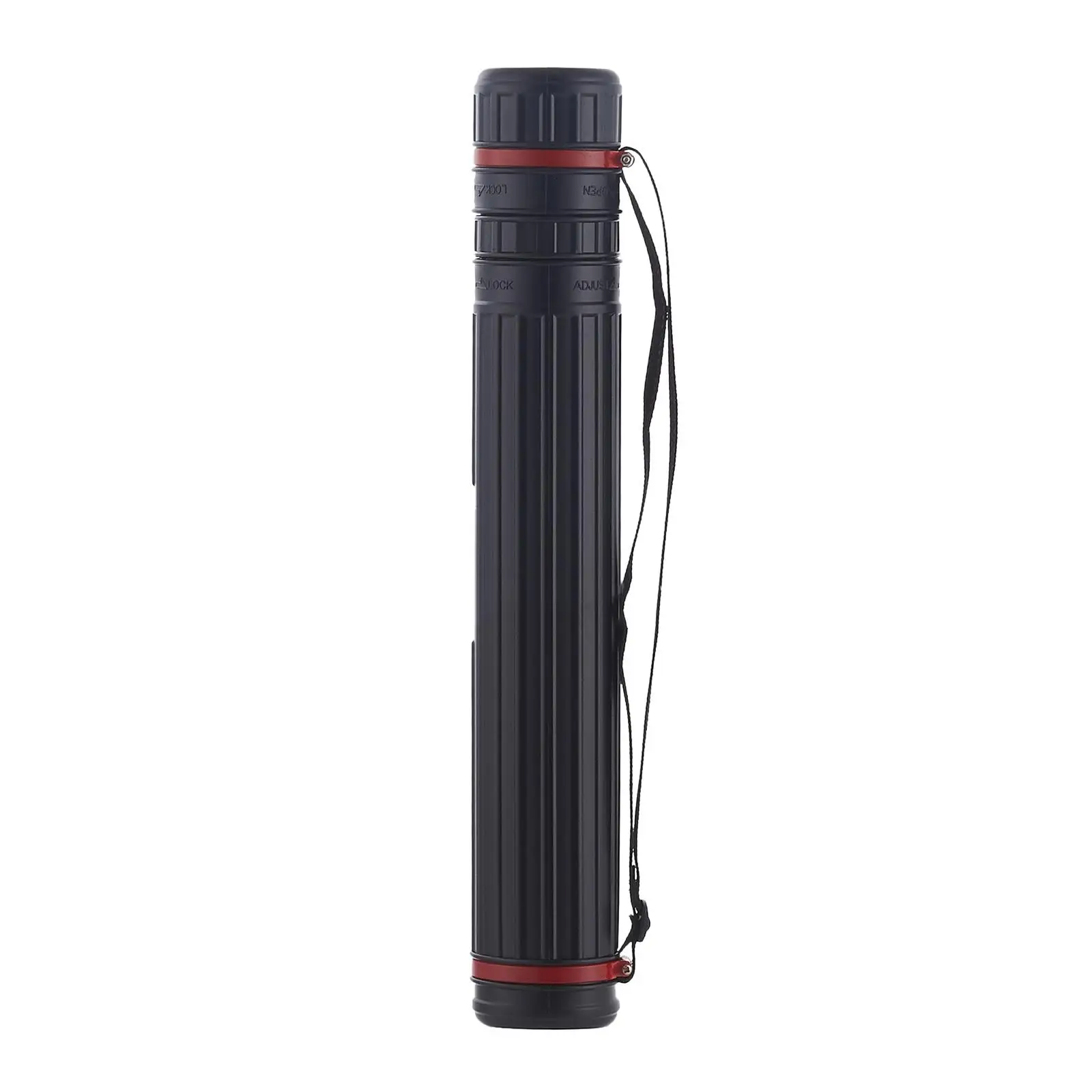 Telescoping Poster Tube with Shoulder Strap Portable Scroll Holder Case Storage Tube for Paper Scroll Blueprint