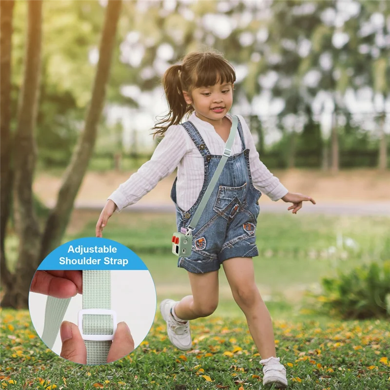 Casing Silikon ABKI-TXESIGN untuk Yoto Mini (Edisi 2024) dengan Tali Bahu Dapat Disesuaikan Hijau