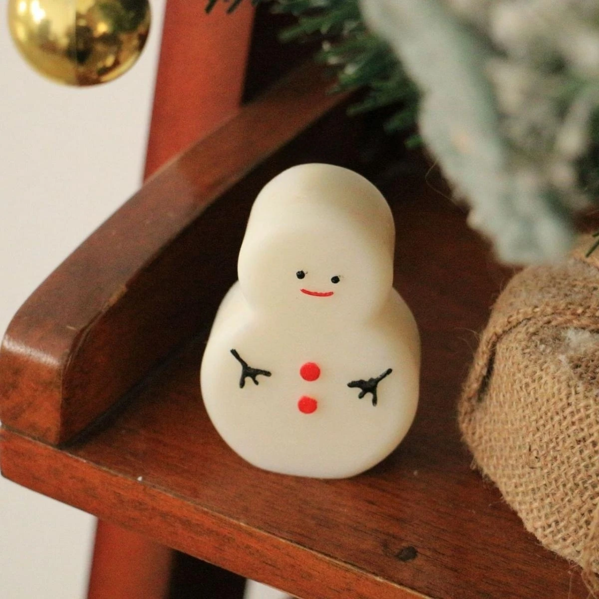 Christmas Snowman silicone mold soap mold candle mold DIY home decor