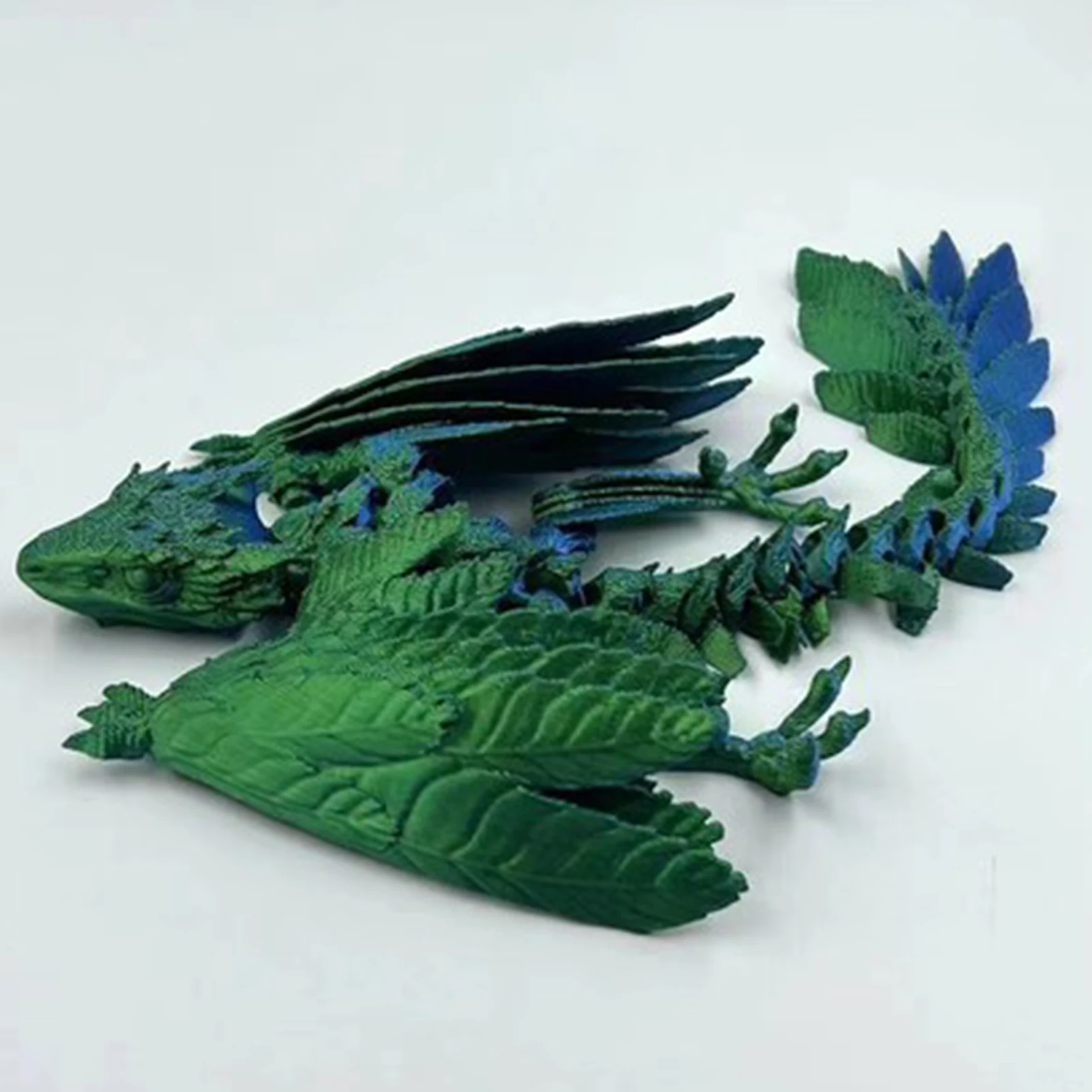 3D Printed Dragon Model Toy Portable and Lightweight Figurine Ornaments for Kids Boys Girls Birthday Gifts