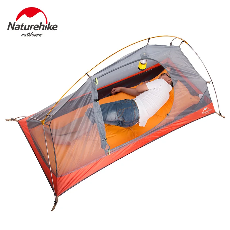 Naturehike 20D Silicone Outdoor Camping Hiking Cycling Ultra-light Portable 1-2 Person Waterproof Camp Four Seasons Tent
