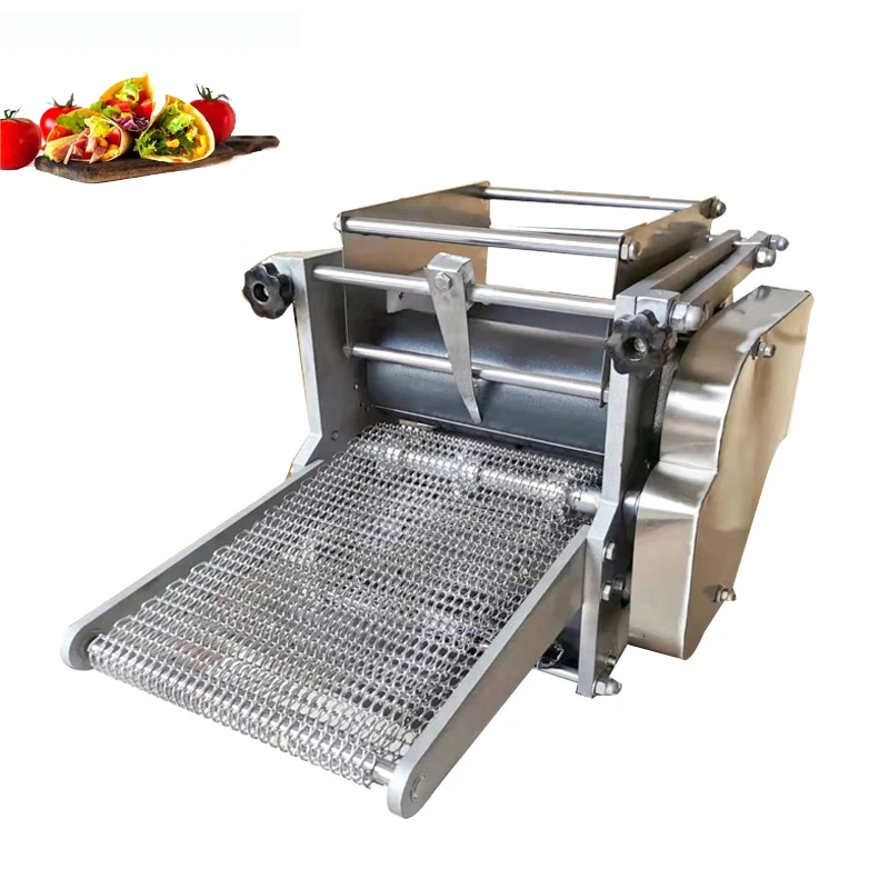 Small Business Corn Tortilla Machine Tabletop Automatic Mexican Corn Roll Making Machine Corn Flour Tortilla Processing