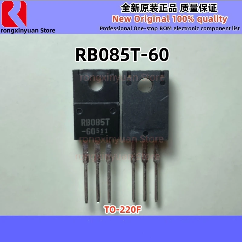5Pcs/LOT RB085T-90 RB085T-60 RB085T-40 RF1001T2D RF2001T2D RF2001T3D RB085T RF1001 RF2001 TO-220F Original New 100% Quality