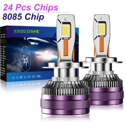 YHKOMS Canbus H1 H7 H4 H11 9005 9006 LED Bulb Led Headlight CSP 8085 High Power 300W 30000LM 3 Copper Headlamp Fog Light 12V
