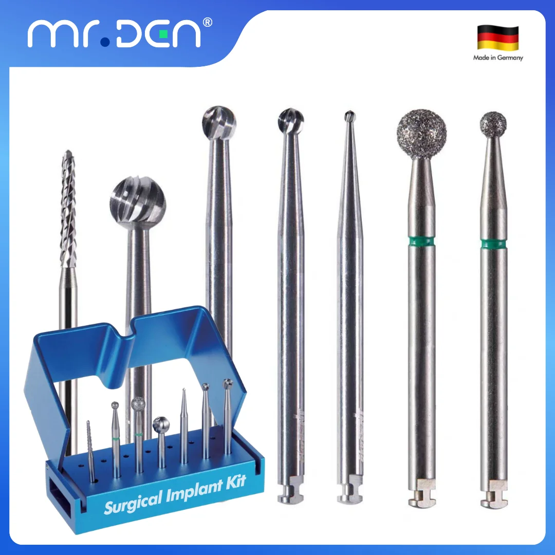 

oKo DENT Dental Implant Tungsten Steel Ball Bur Kit Maxillary Sinus Lift & Bone Preparation Surgical Set