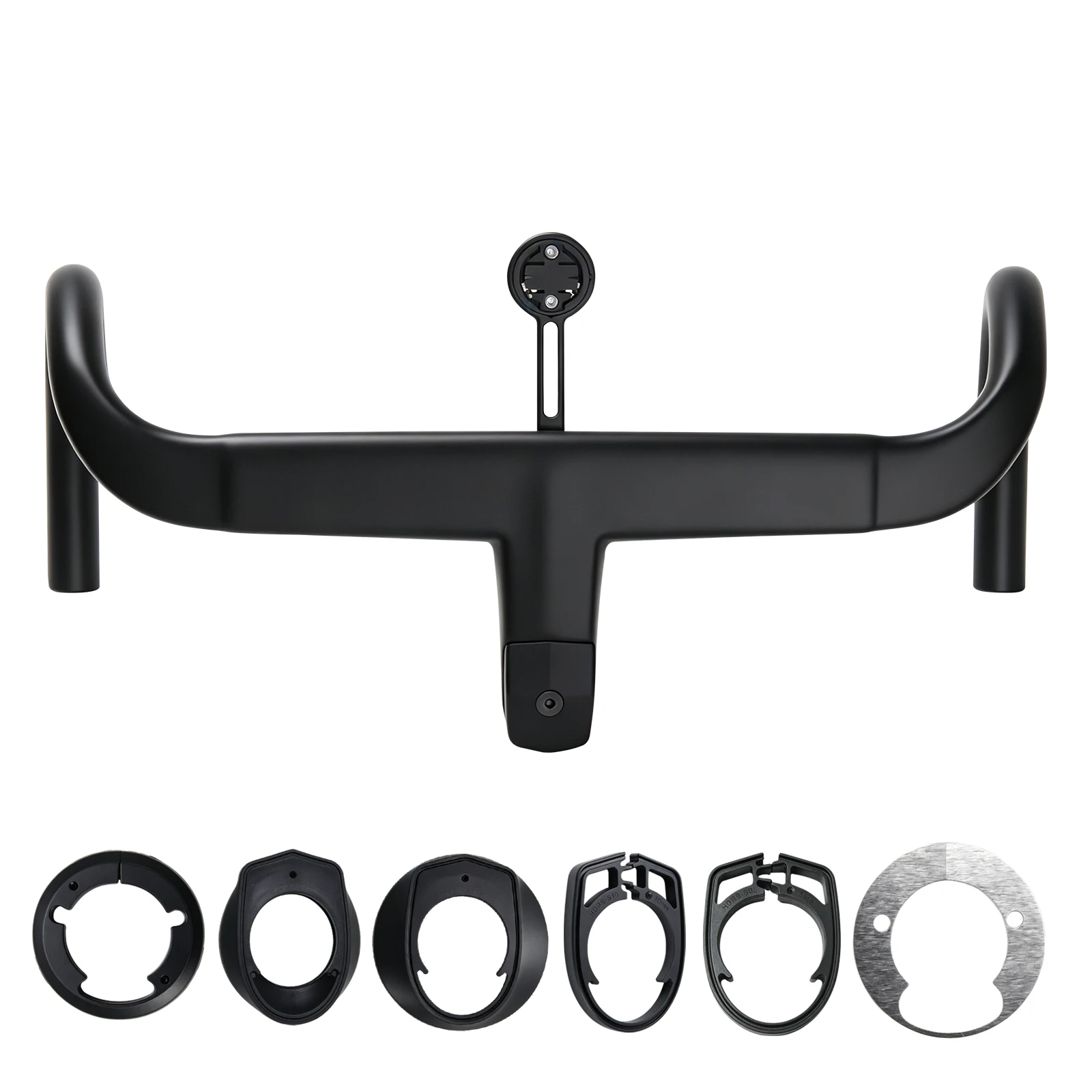 Integrierter Carbon-Lenker für Rennräder 28,6 RXL SL Kompakter Dropbar-Lenker 360/380/400/420mm Fahrradzubehör mit Vorbau-Abstandshalter – Detail 8