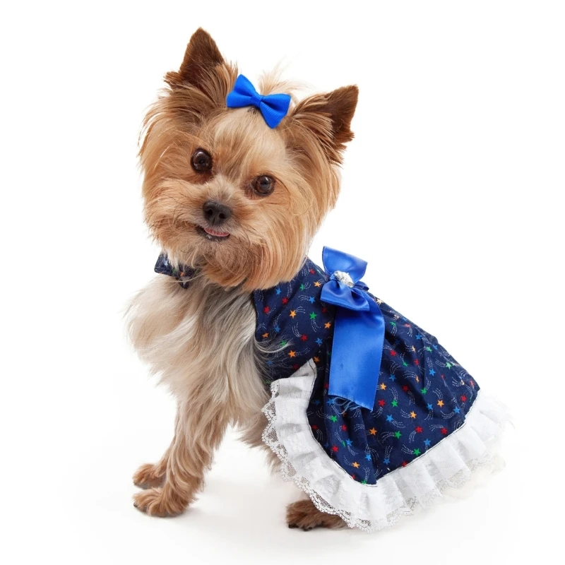 50Pieces Pet Bowknot Hair Clip Bright Color Ribbon Hair Bows Perfect For Adding Charm Pet Festival Grooming Accessories