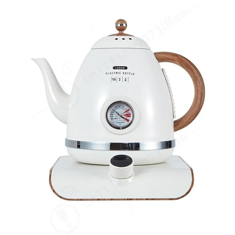 Long Spout Electric Tea Kettle Smart Temperature Control Water Boiler Constant Temperature for Home Tea Making Coffee Brewing