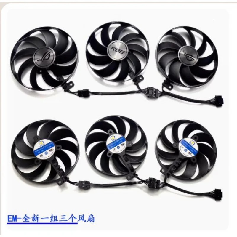 Ventilador de refrigeración de tarjeta gráfica CF9010U12D para ASUS RTX3060 3050 ROG STRIX Raptor & & & &