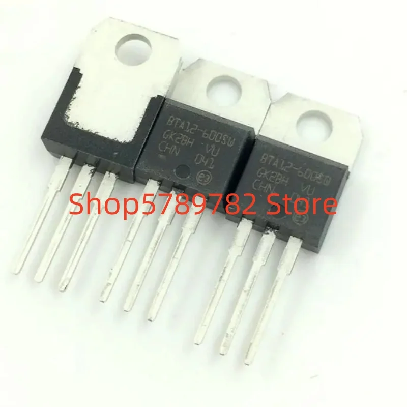 5pcs   BTA12-600SW  12A  600V  TO220