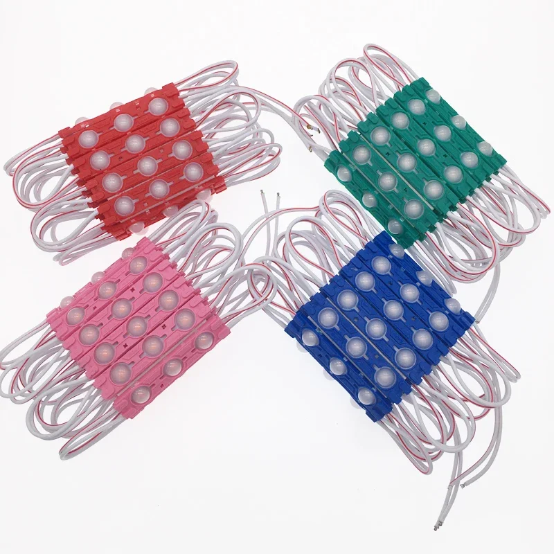 12V Waterproof 5730 3LEDs 1.5W Injection Molding LED Module High Lumen Super Bright Led Modules Lighting 20PCS/Lot