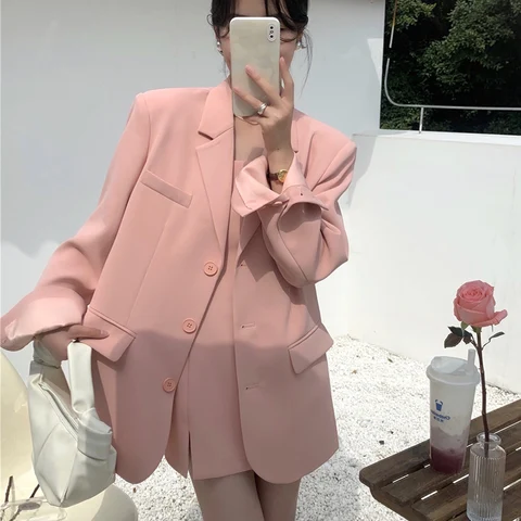 FYCOOKY Однобортный костюм blazer+платье