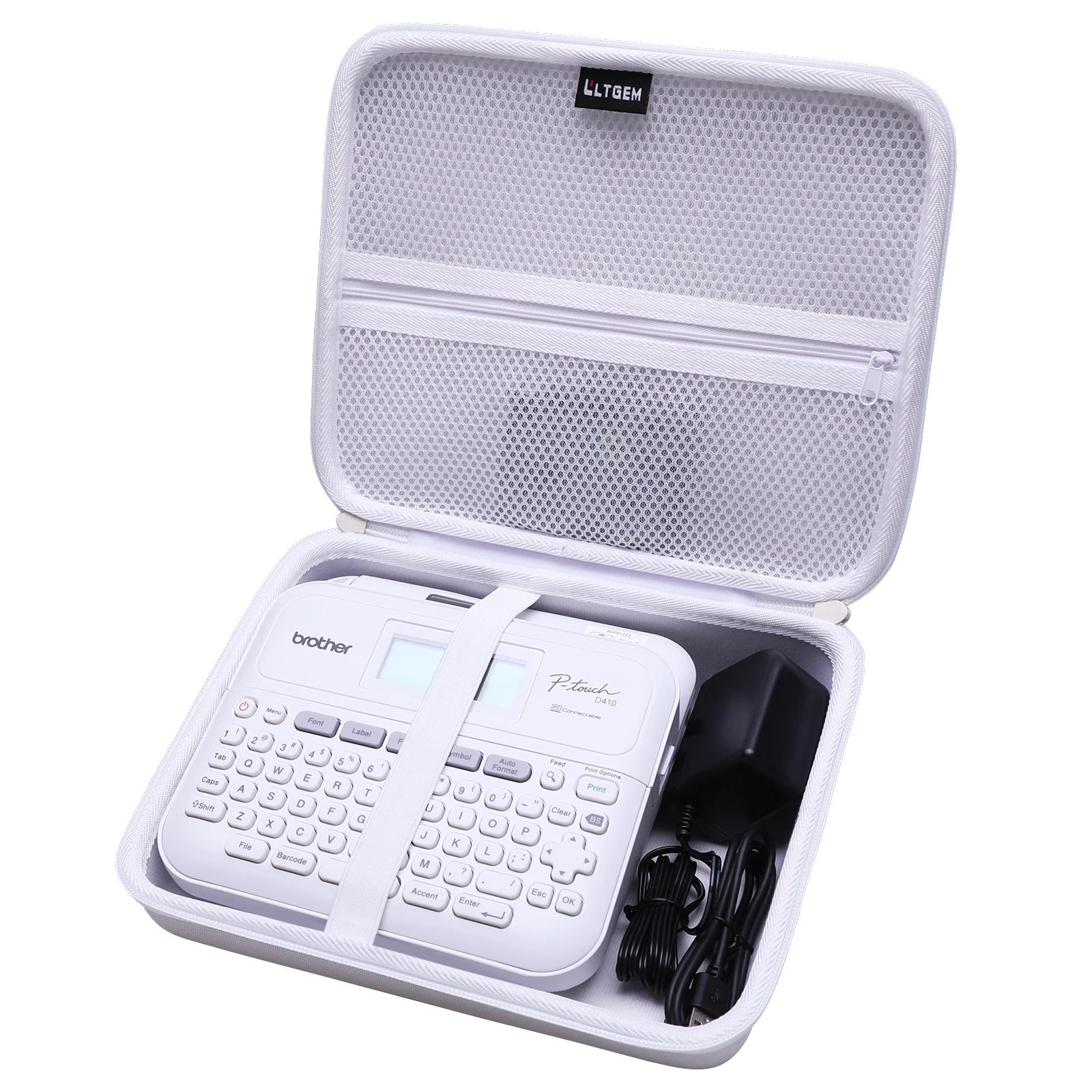 LTGEM Label Maker Case for Brother P-Touch PT-D460BT Label Maker Storage Carrying Bag Accessories for Label Maker