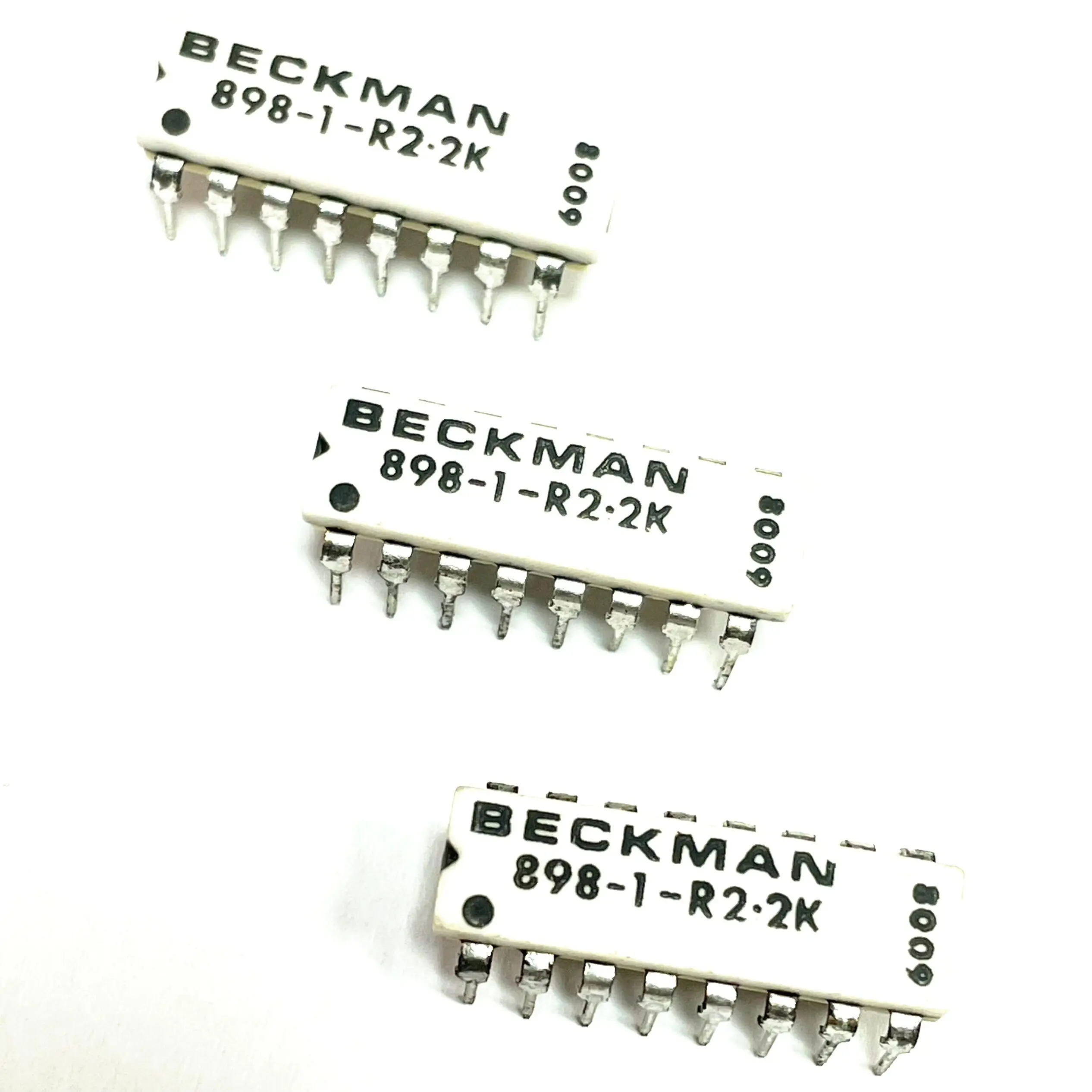 5PCS/LOT 898-1-R2.2K Resistor network with array 2.2K ohm 2% 16 Pin Bussed BI brand Original and genuine