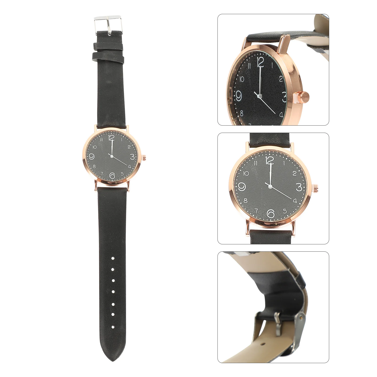 

Simple Lady Watch Ladies Women's Watches Wrist for Woman Wristwatches Black Alloy Women’s Travel