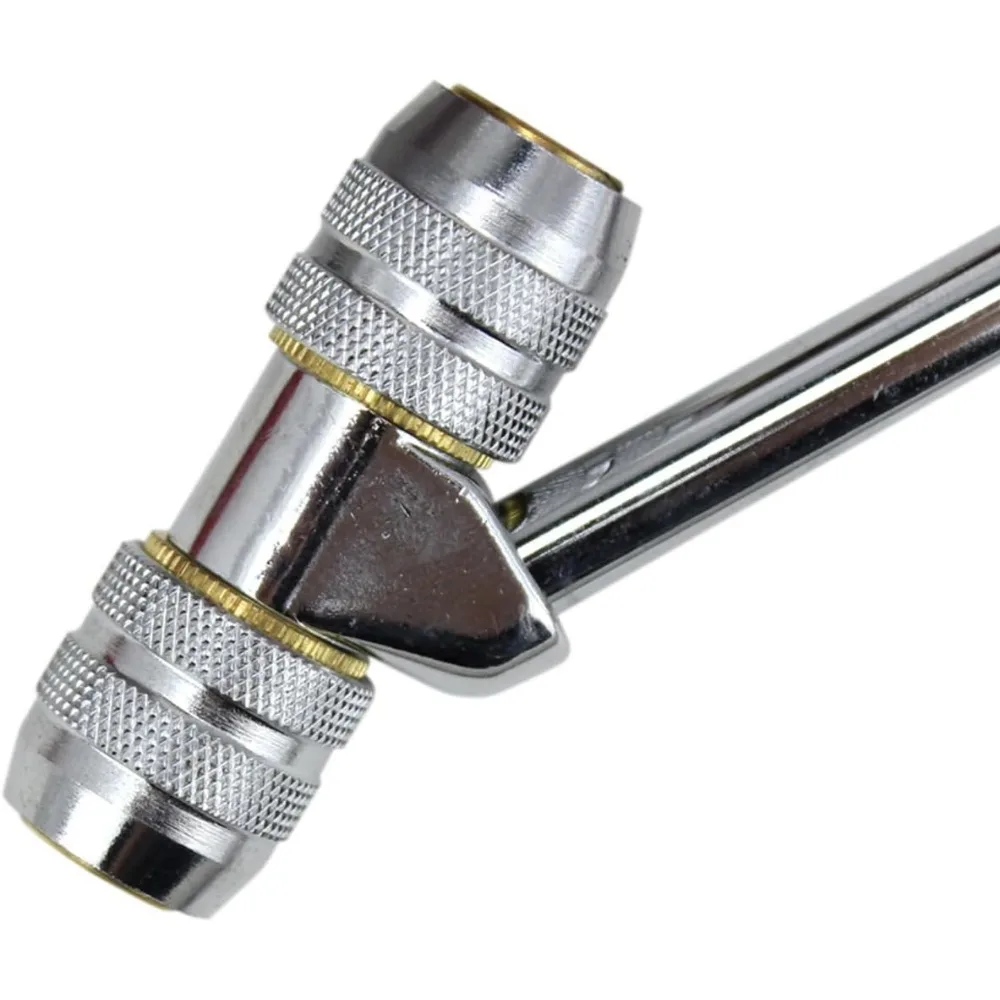 Inflador de neumáticos de camiones de alta resistencia con manómetro, manguera de 5 pies y portabrocas de aire de doble bloqueo, fabricado en EE. UU., compatible con OSHA