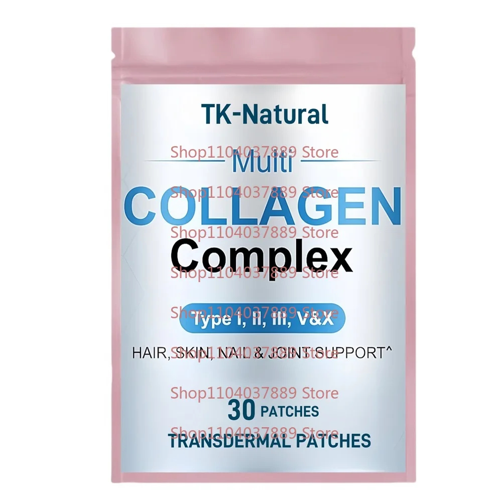 

30-летние переплетные пластыри с несколькими коллагенами и витамином С и гиалуроновой кислотой — поддерживает кожу, волосы, ногти, суставы.