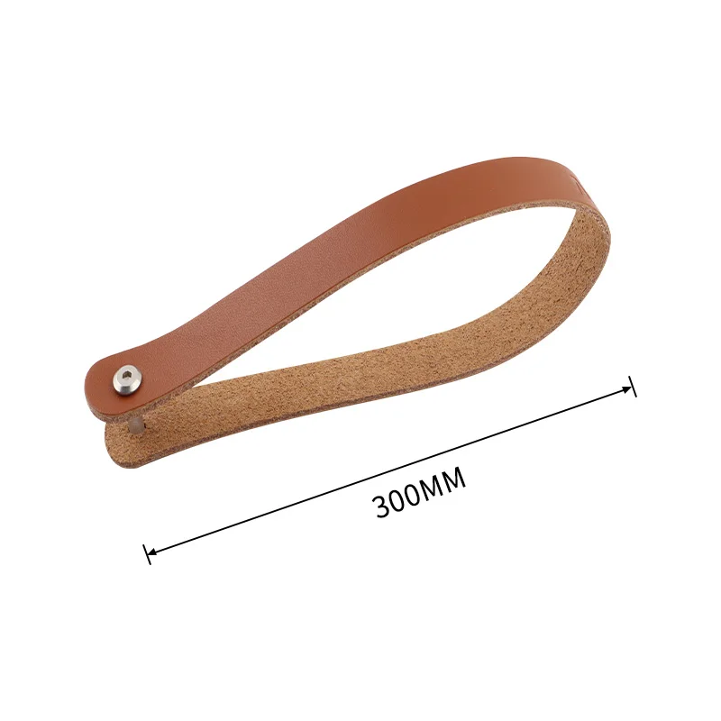 MUQZI Front Bag Quick Release Cowhide Handle Pull Ring Compatible with Brompton Folding Bicycle Bag Carrier view 4
