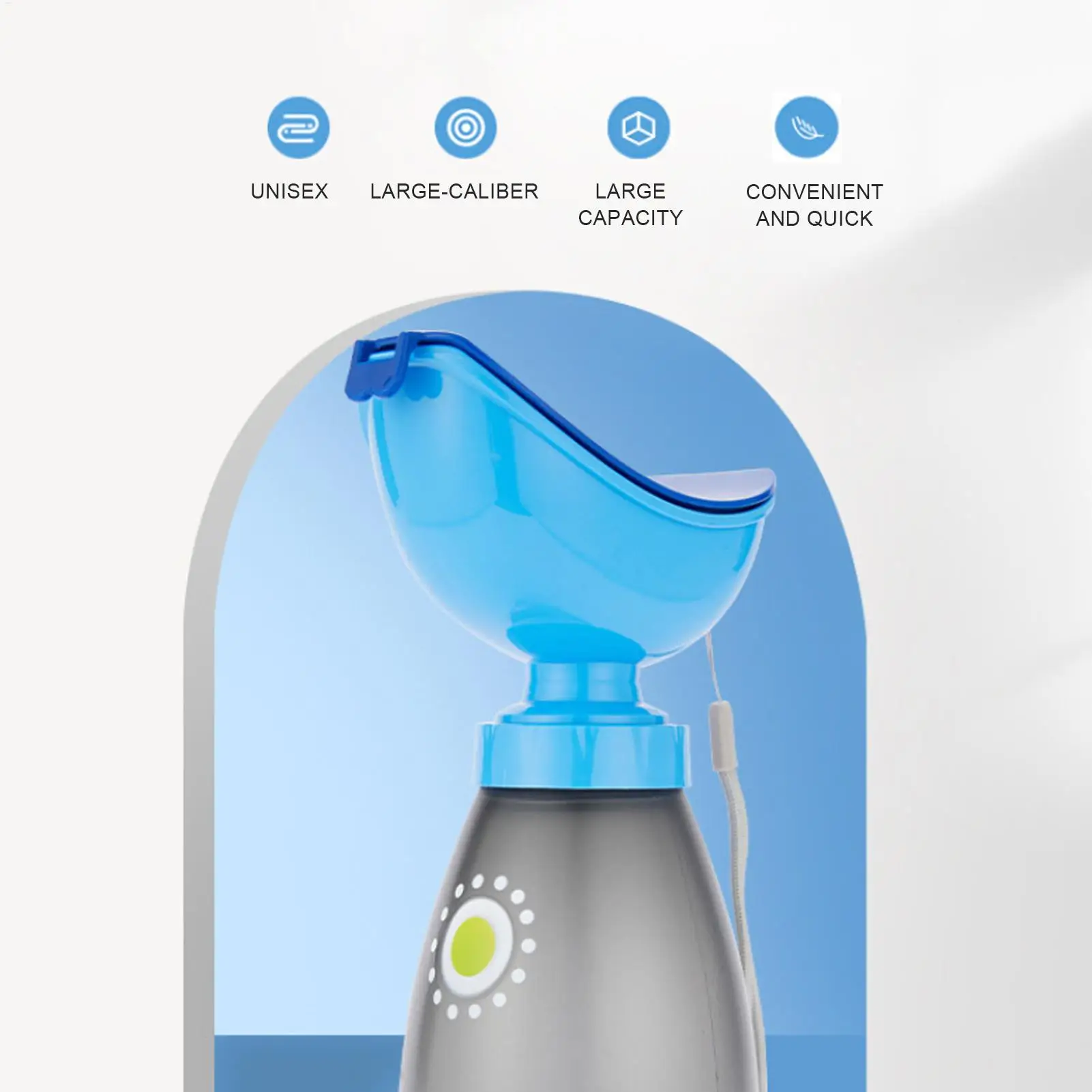 Urinal Bottle Unisex Travel Outdoor Toilet Urgent Urine Male Female 600ML Urinals IncontinenceBottles