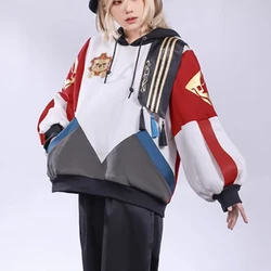 Game Genshin Impact Kaveh Hoodie Cosplay Costume Anime Harajuku Streetwear Pullover Sweatshirts Casual Jacket Coat Dropship