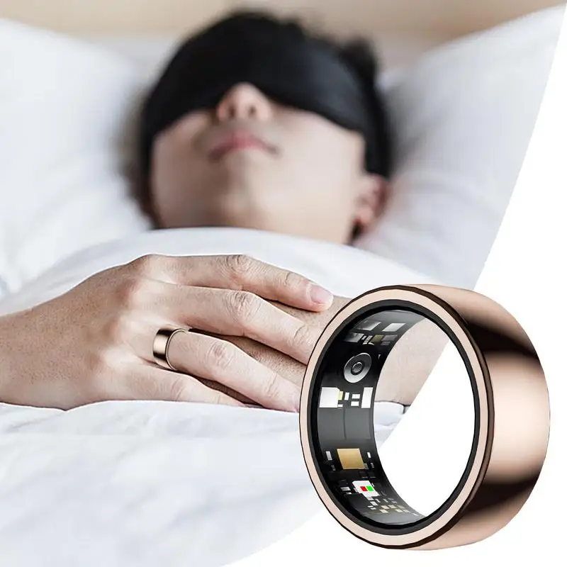 Ring Smart Sleep Monitoring Ring Health Ring For Women Men Waterproof Heart Rate Sleep Monitor Ring Portable Smart Ring