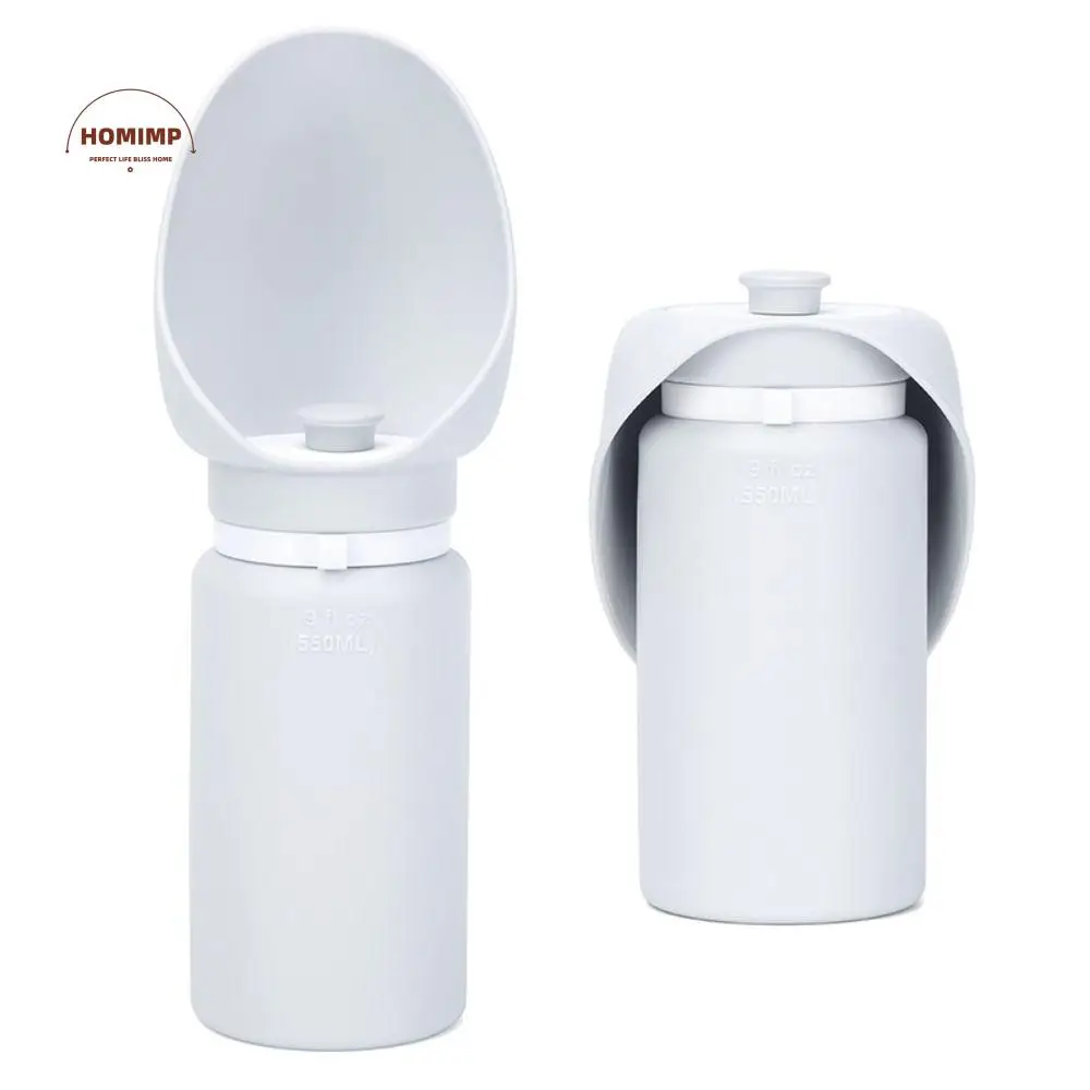 

High Volume 550ml Pet Walking Mug Folding Portable Pet Water Bottle Collapsible Leak Proof Water Dispenser Cup Travel