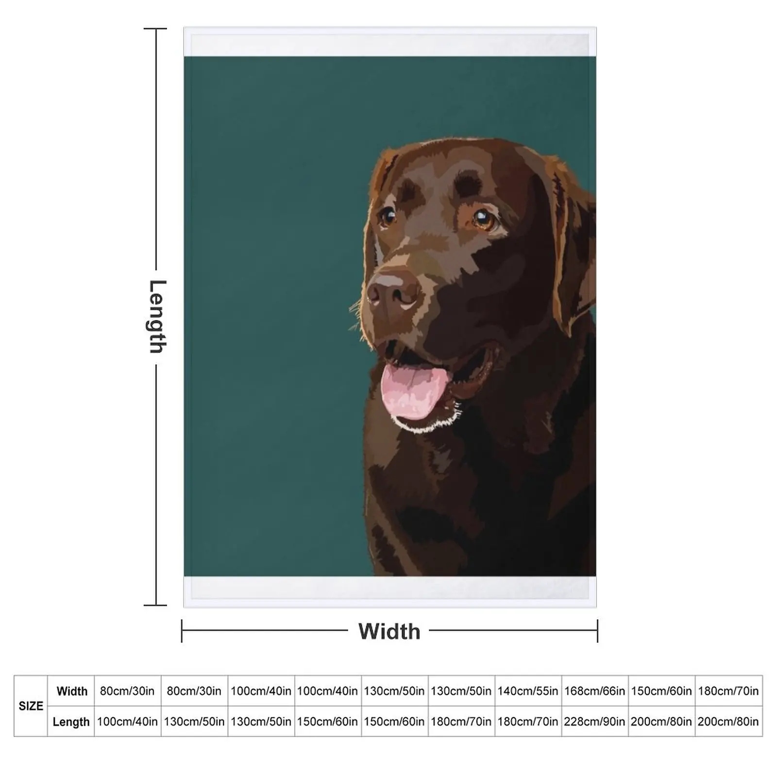 Chocolate lab Throw Blanket Plaid on the sofa sofa bed Sofa bed plaid Quilt Warm Blankets