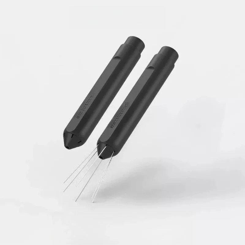 Coffee cloth powder needle, retractable portable Italian hand-brewed coffee stirring and agglomeration disperser