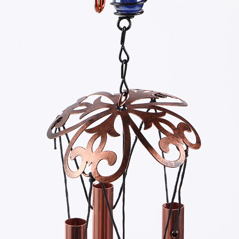 

3D Wind Flamingo Hanging Decoration Durable Iron Vintage Home Car Garden Chimes Flamingo Wind Chime Bright Color Mood Gift