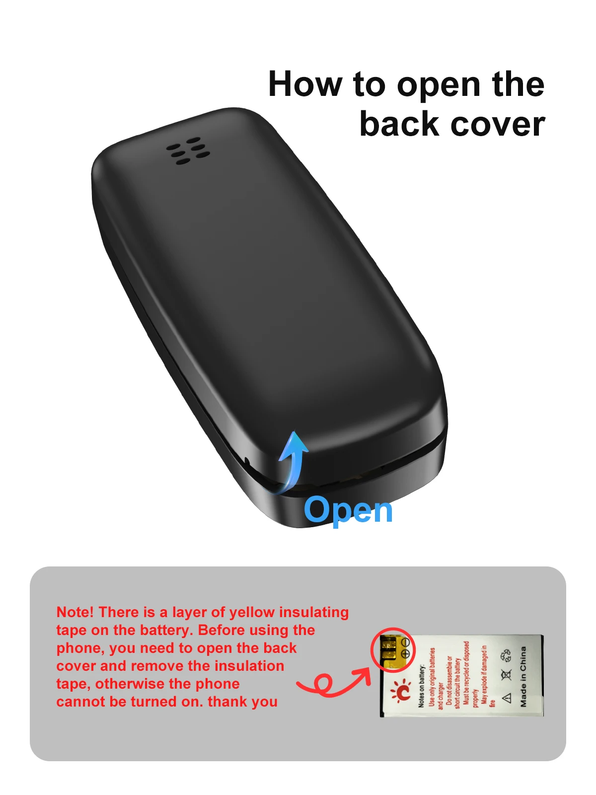 SERVO BM10 LTE Mini Mobile Phone 4G Dual SIM Card Speed Dial Call Recording MP3 Player 0.66" Display Smallest Cellphones Type-C