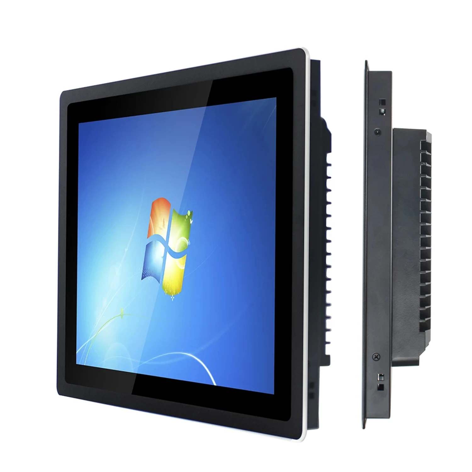 PC industrial tudo-em-um de 12,1 polegadas com painel de tela de toque capacitivo PC mini computador WiFi COM embutido para Win10 pro 1024x768