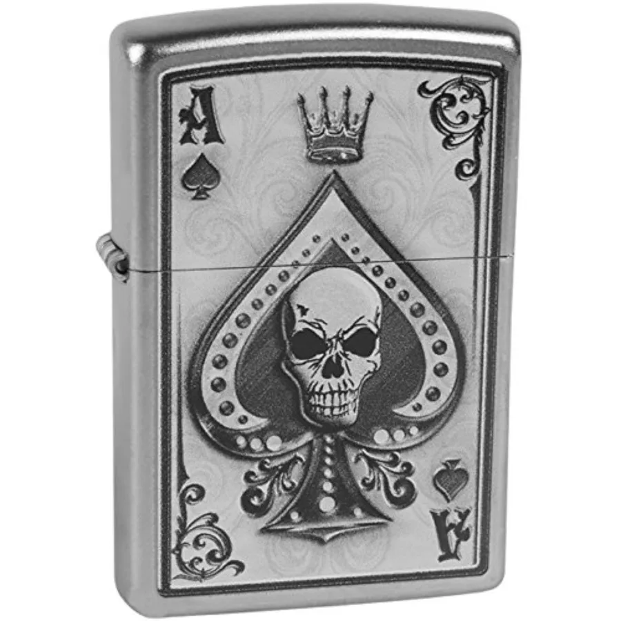 

Ace of Spade Skull Playing Card Lighter