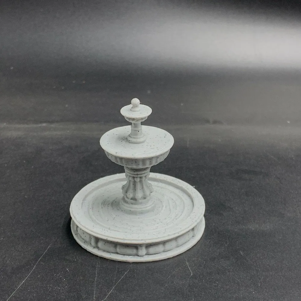 Creative 3D Print Spray Pool Decoration Multi Functional Sculpture Fountain Props Funny Model Garden Ornaments Desktop