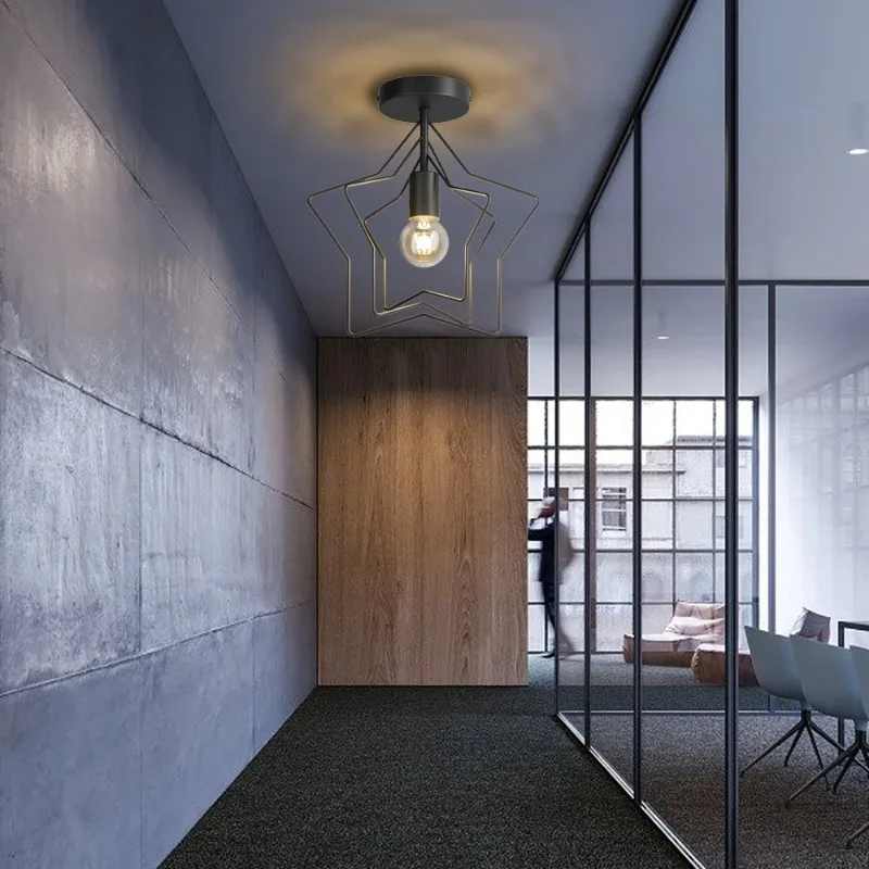 Plafonnier LED au Design Nordique Moderne, Luminaire Décoratif de Plafond, Idéal pour un Couloir, une Chambre à Coucher, un Salon, une Salle à Manger ou un délégations