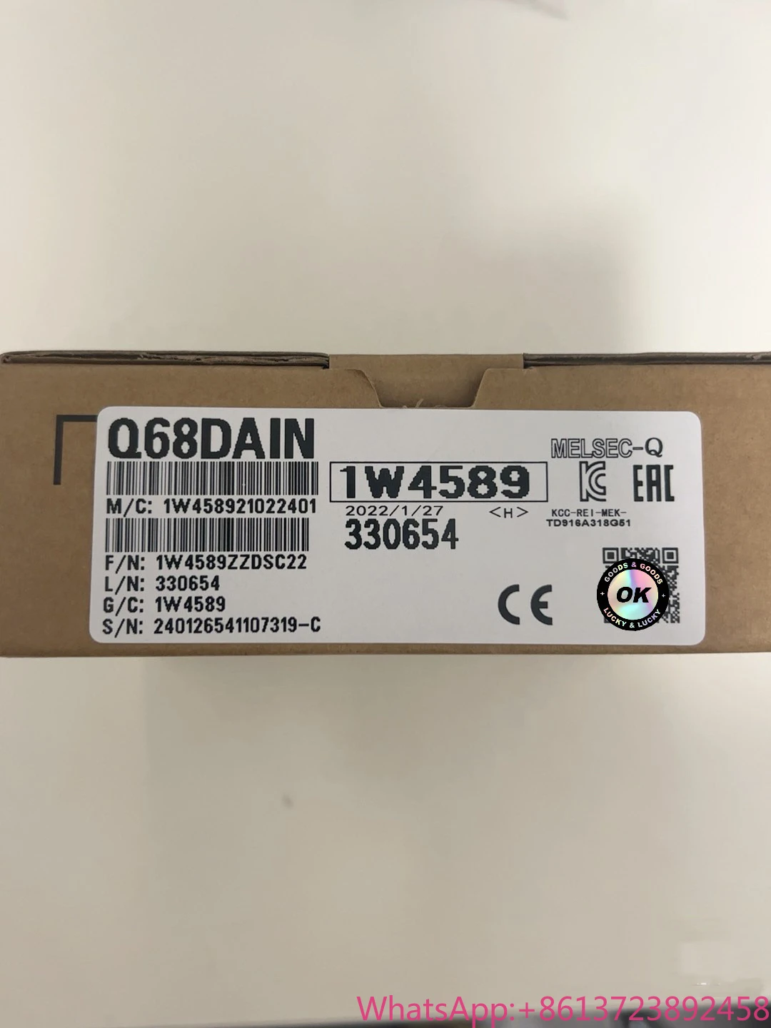 

Brand New Q68DAIN Q68ADI Q68DAVN Q68ADV