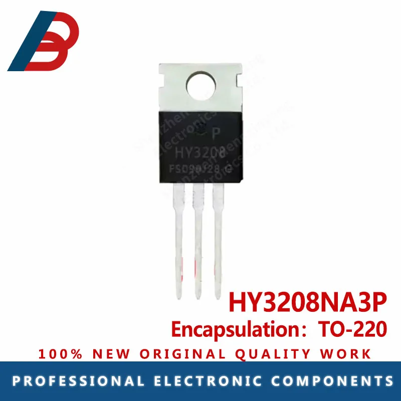 10PCS HY3208NA3P N channel MOS field effect tube TO-220FB-3 80V / 120A