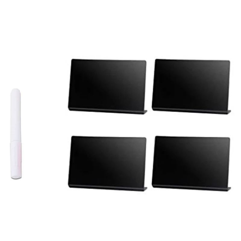 GORĄCA WYPRZEDAŻ 15 szt. Akrylowy mini znak tablicy kredowej na żywność 4 x 3 cale Mały znak tablicy kredowej Tablica stołowa Znaki Tablica