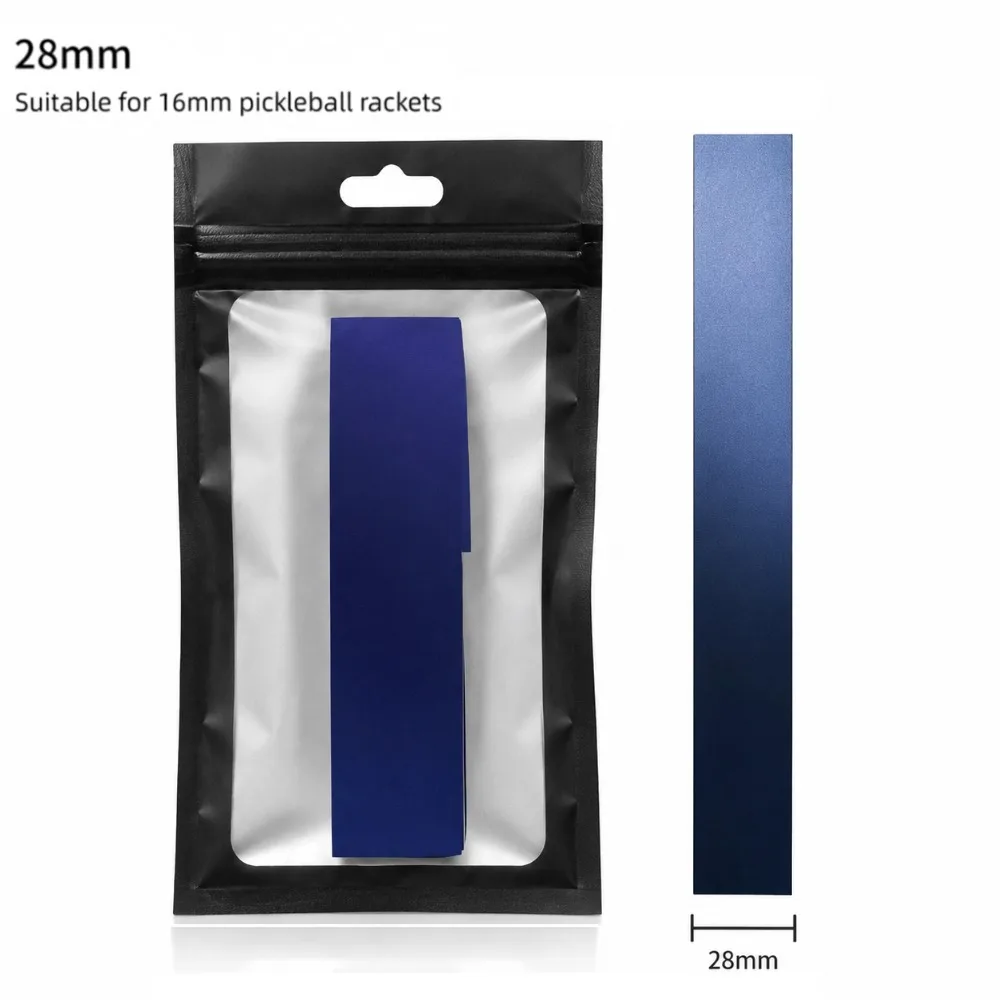16mm Pickleball Racket Edge Sticker High Elastic TPU Pickleball Racket Frame Protective Tape Durable Shock Absorption