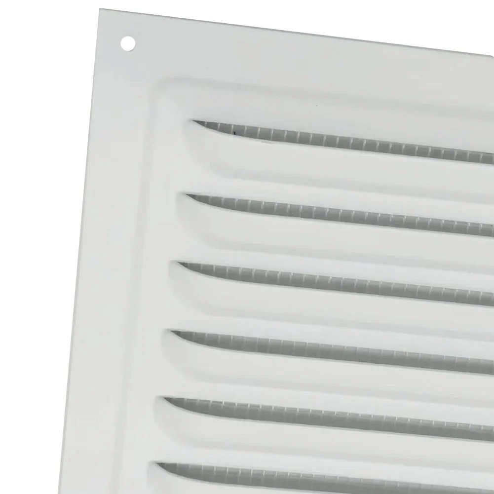 150/200/250/300Mm Aluminium Lamellen Roosterafdekking Vierkante Ventilatieopeningen Voor Insectenscherm-Ventilatierooster-Ventilatieopeningen Voor Thuiskantoor