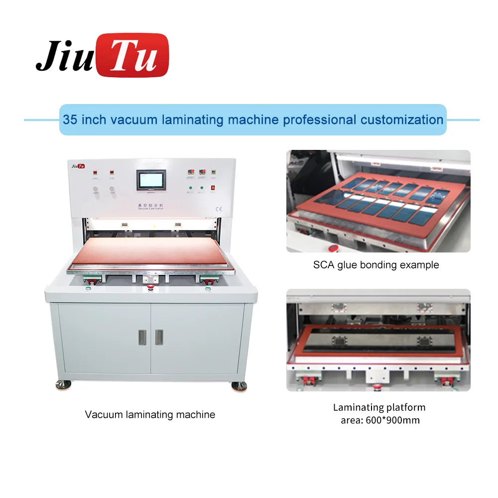 Full Set Automatic LCD Repair Advertising Industrial Equipment Airport Glass Vacuum COF OCF SCA Laminating Lamination Machine