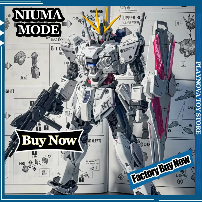 

【New product】Grassland MODEL MG RX-9 1/100 NARRATIVE Nt Ver.Ka Assembly Model Collectible Anime Action Figures Model Toys