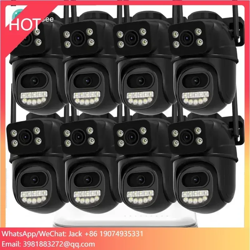 8K Tuya كاميرا الأمن الأساسية طقم المنزل 16 قناة في الهواء الطلق Cctv نظام الكاميرات المصرية Nvr 4K 12 Mp مجموعة المراقبة