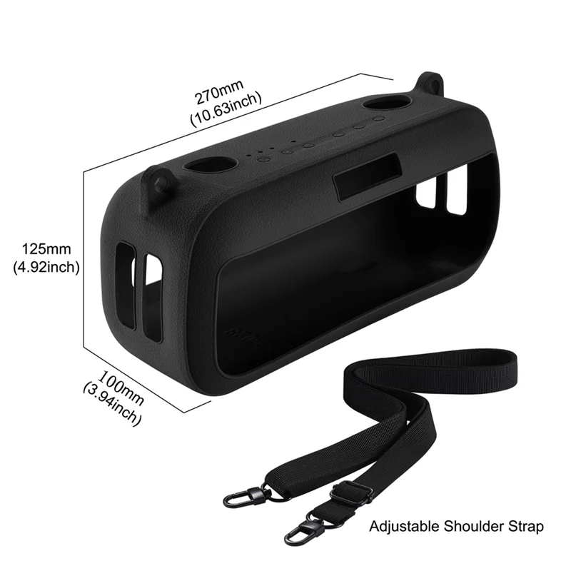 Reliable-Silicone Handle Cover Case Replacement For Bose Soundlink Max Bluetooth Portable Speaker